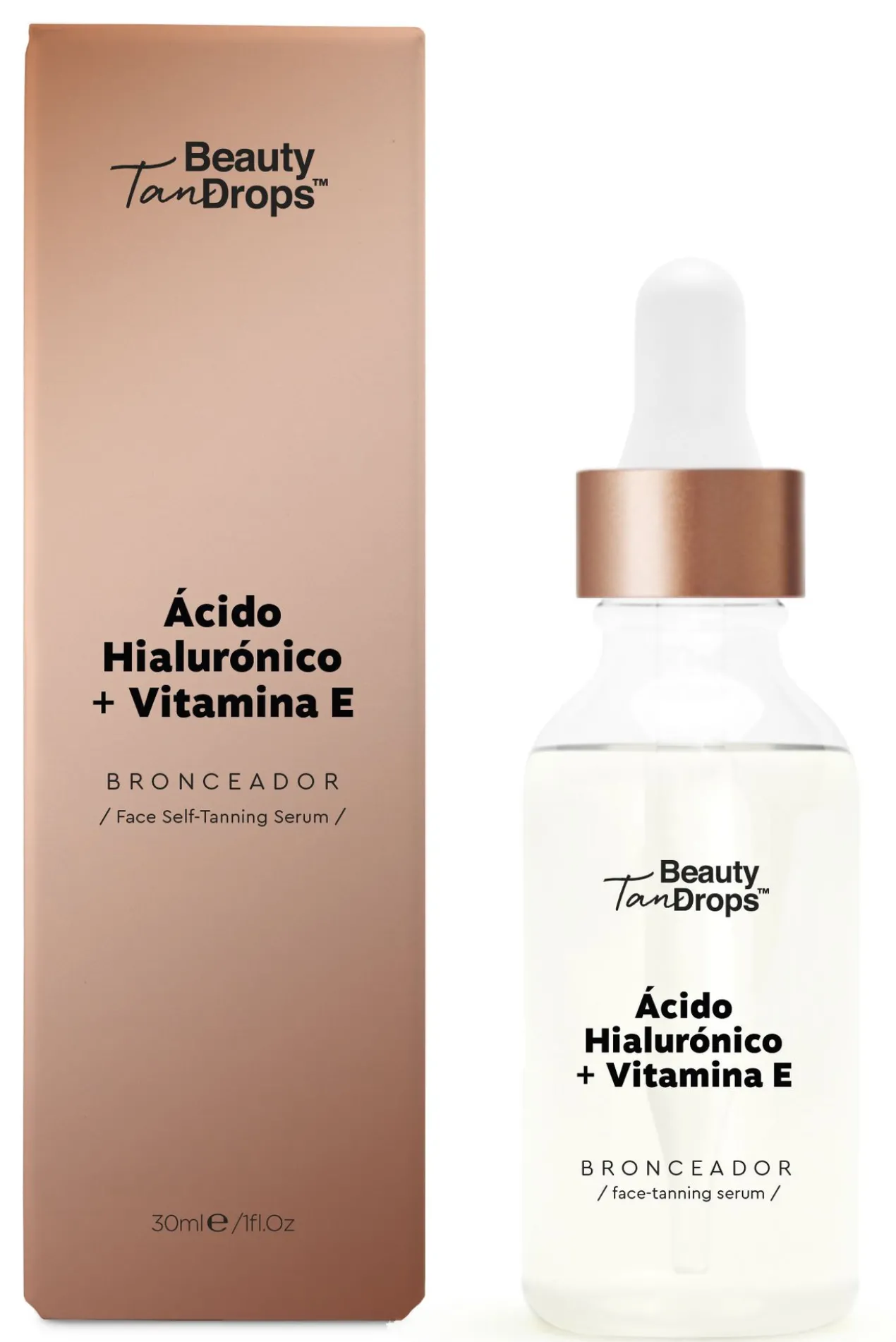 Acide Hyaluronique + Vitamine E Autobronzant