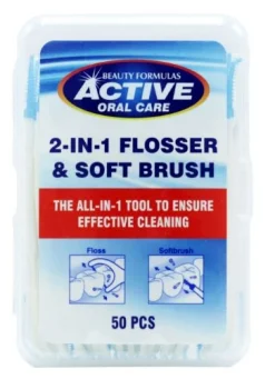 Active 2 In 1 Flosser & Soft Brush