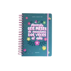Agenda Annuel Necesito 6 meses de vacaciones