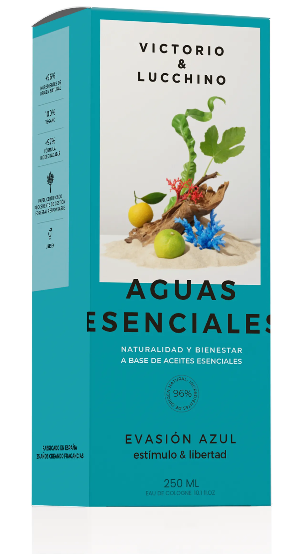 Aguas Esenciales Evasión Azul Eau de Cologne