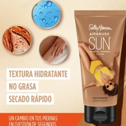 Airbrush Legs Lotion Autobronzante Sun Gradual Tanning Lotion
