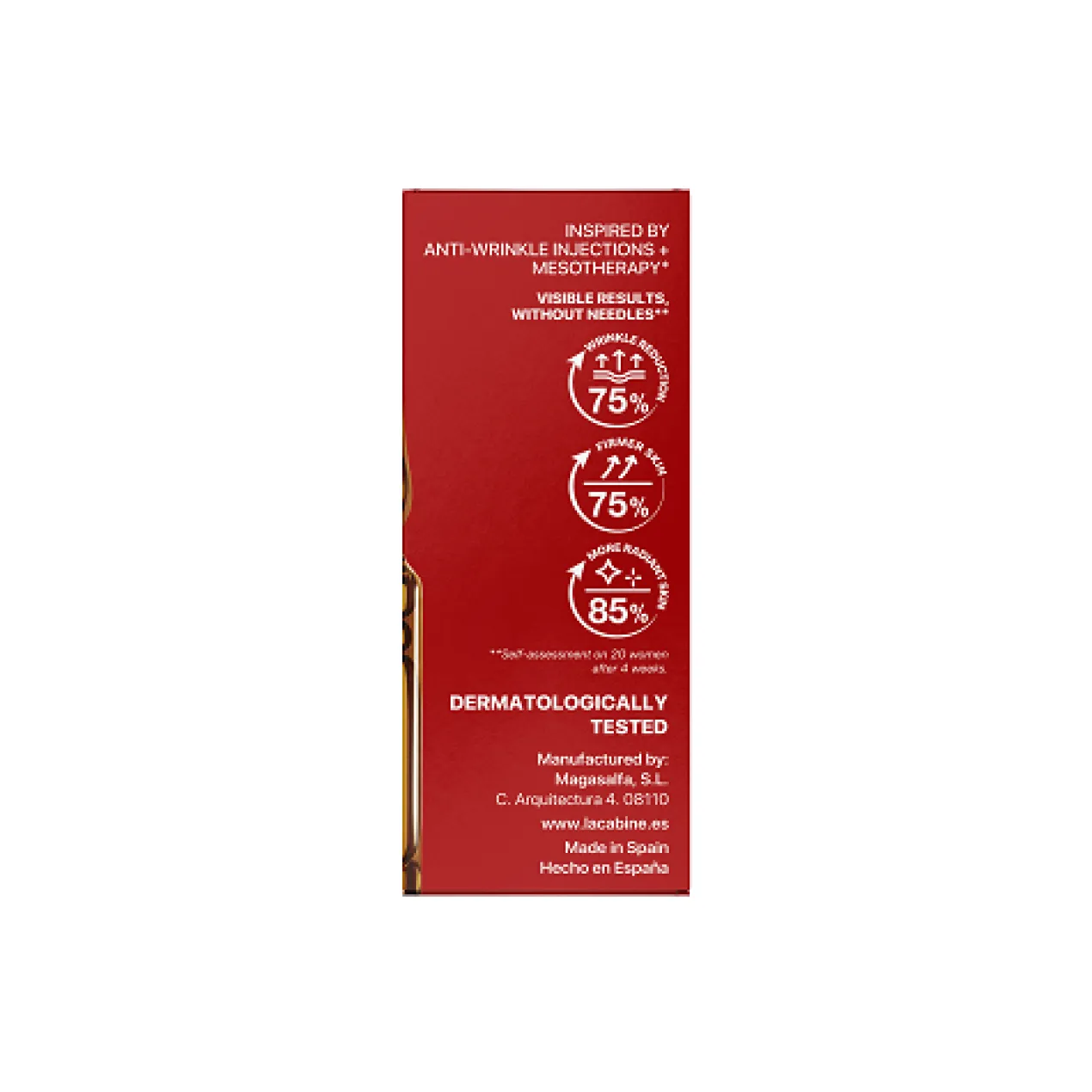 Ampoule Anti-Rides aux 7 Peptides et Vitamines BTx7 Lift