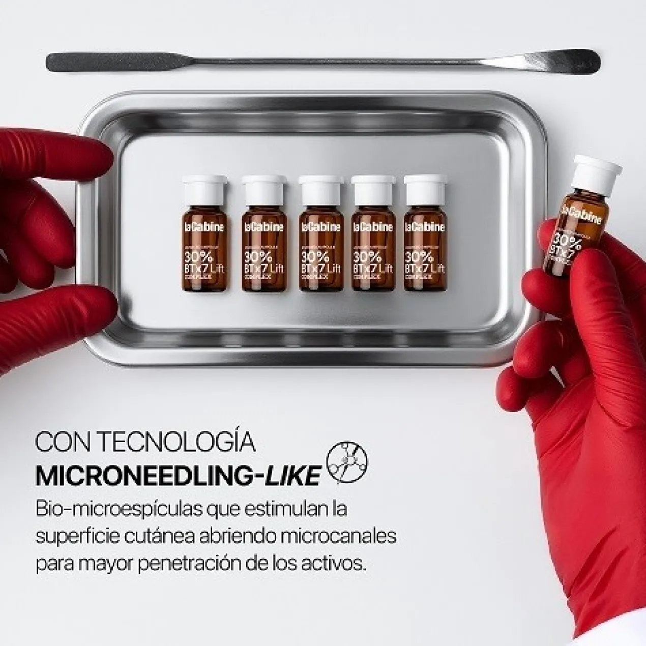 Ampoule Anti-Rides Effet Microneedling BTx7 Lift
