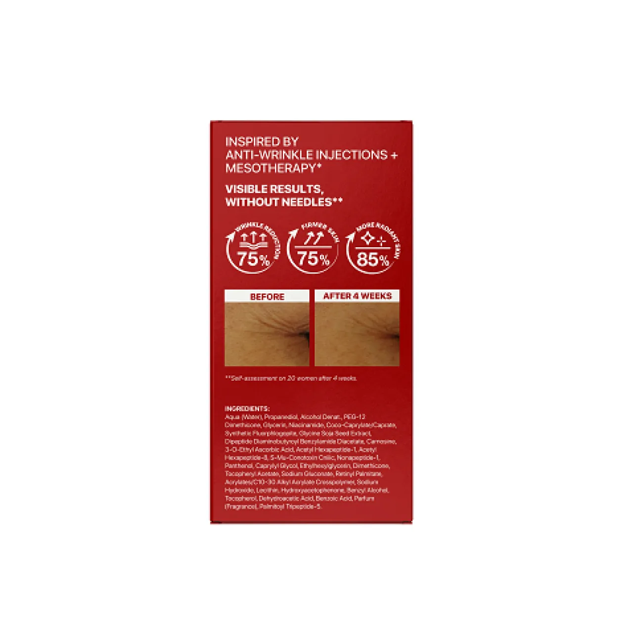 Ampoules Anti-Rides aux 7 Peptides et Vitamines BTx7 Lift