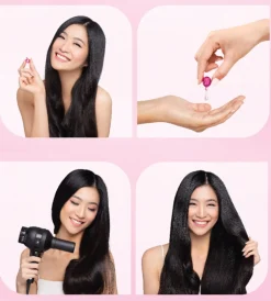 Ampoules de Vitamines pour Cheveux Abîmés