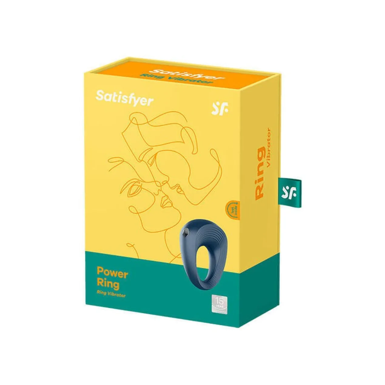 Anneau Vibreur Power Ring Bleu Foncé