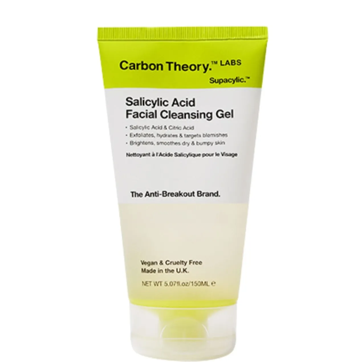 Anti-Breakout Gel Nettoyant Visage avec Acide Salicylique