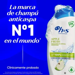 Apple Fresh Shampoing Antipelliculaires 2en1