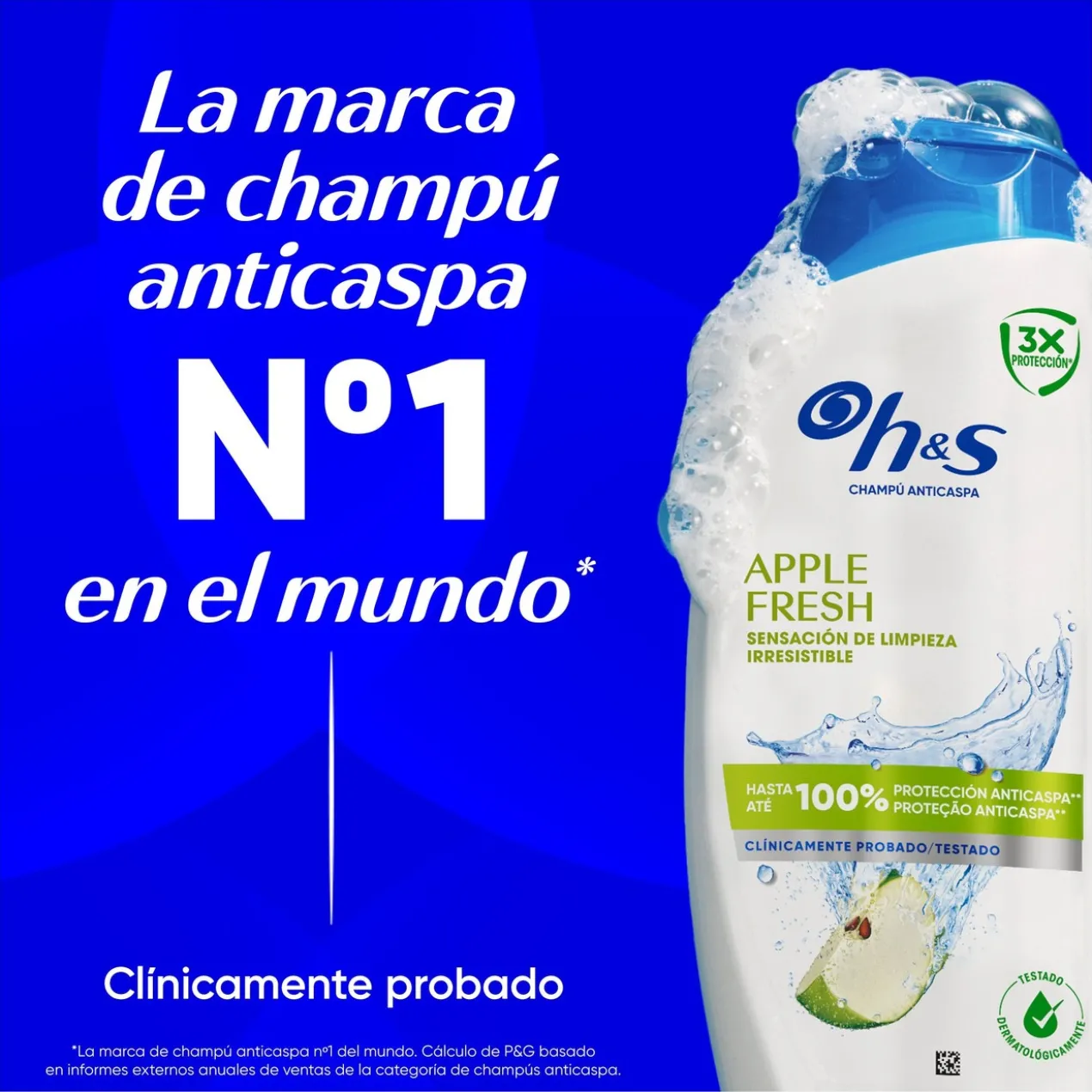 Apple Fresh Shampoing Antipelliculaires 2en1