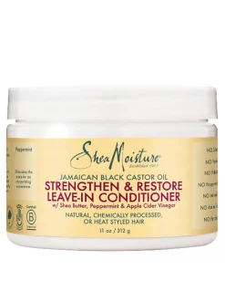 Après-shampoing sans rinçage Strengthen & Restore Jamaican Black Castor Oil
