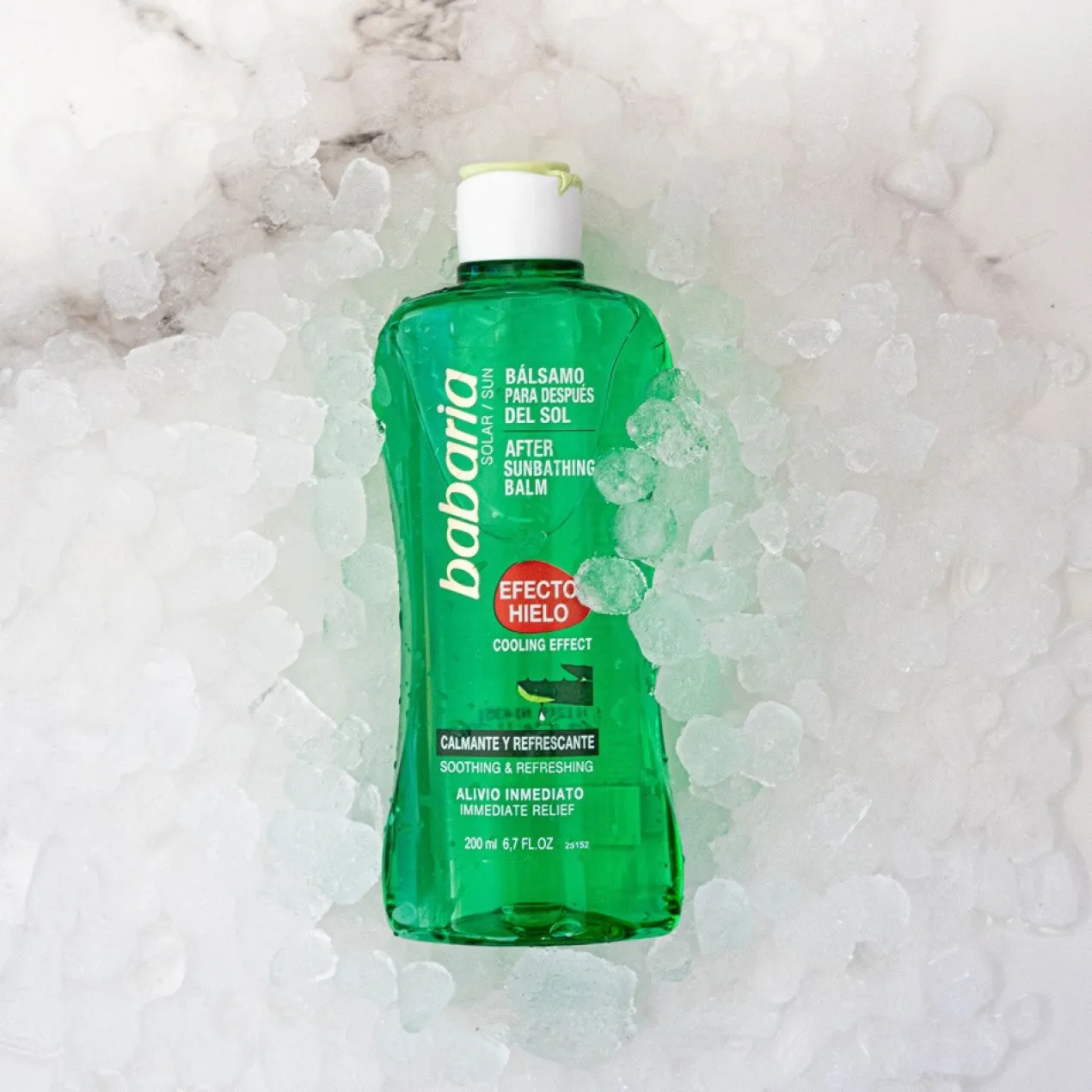 Après-Soleil Effet Givré à l’Aloe Vera