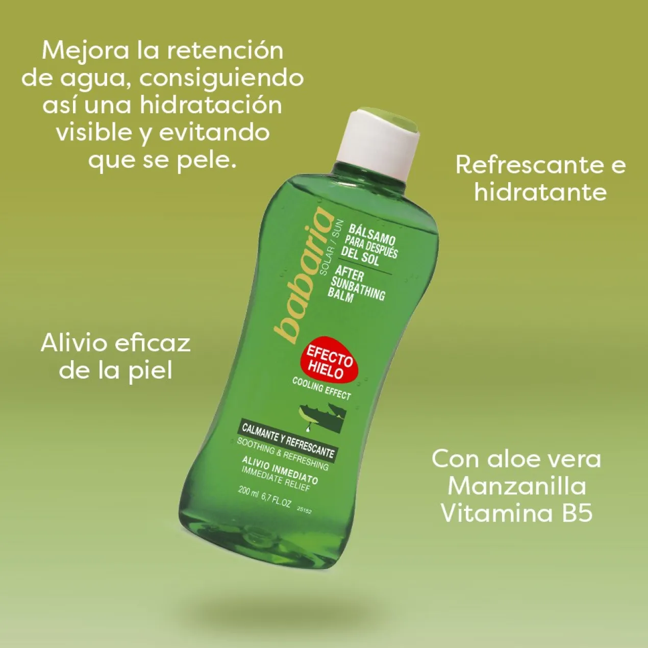 Après-Soleil Effet Givré à l’Aloe Vera