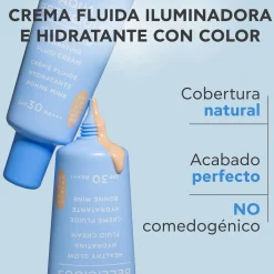Aqua Beelicious Crème Hydratante Fluide Illuminatrice SPF30 Colorée