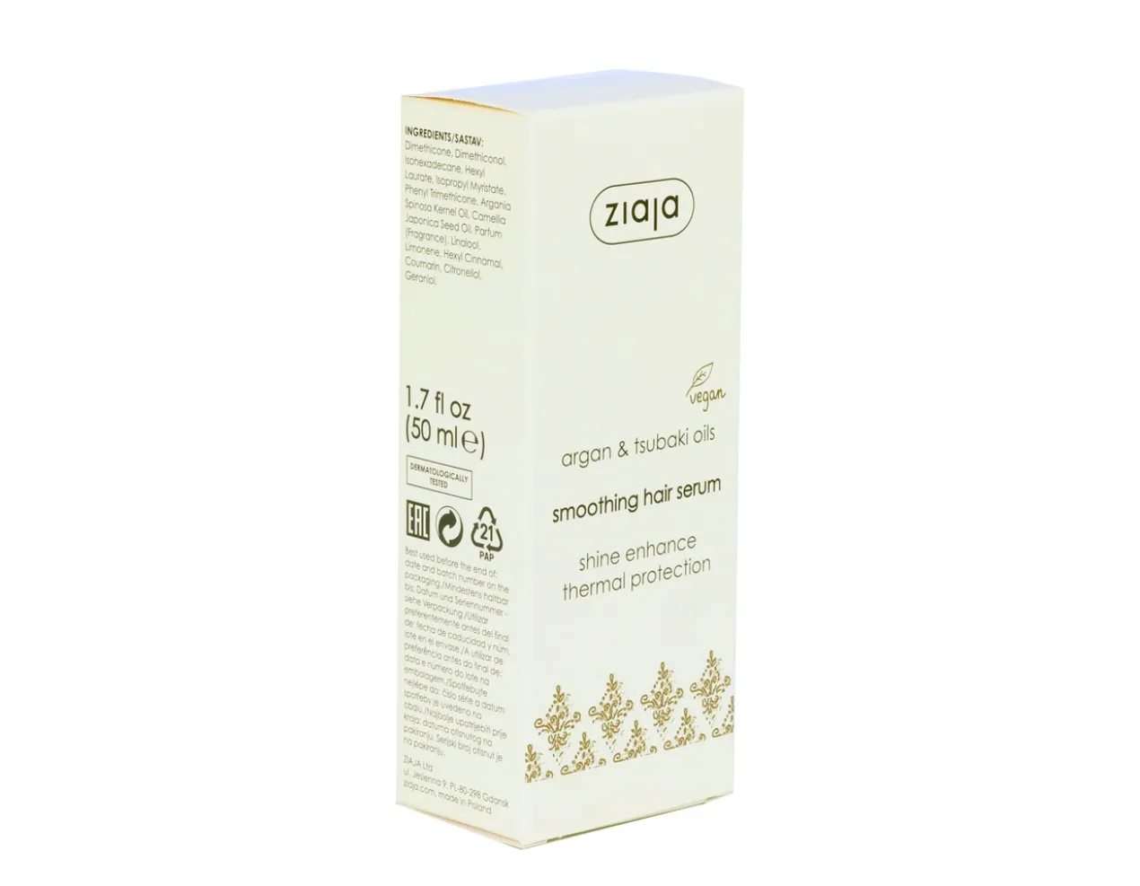 Argan Sérum Capillaire Adoucissant