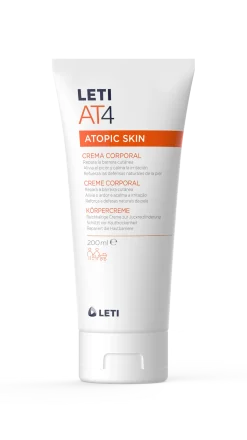 AT4 Crème pour le corps pour les peaux atopiques