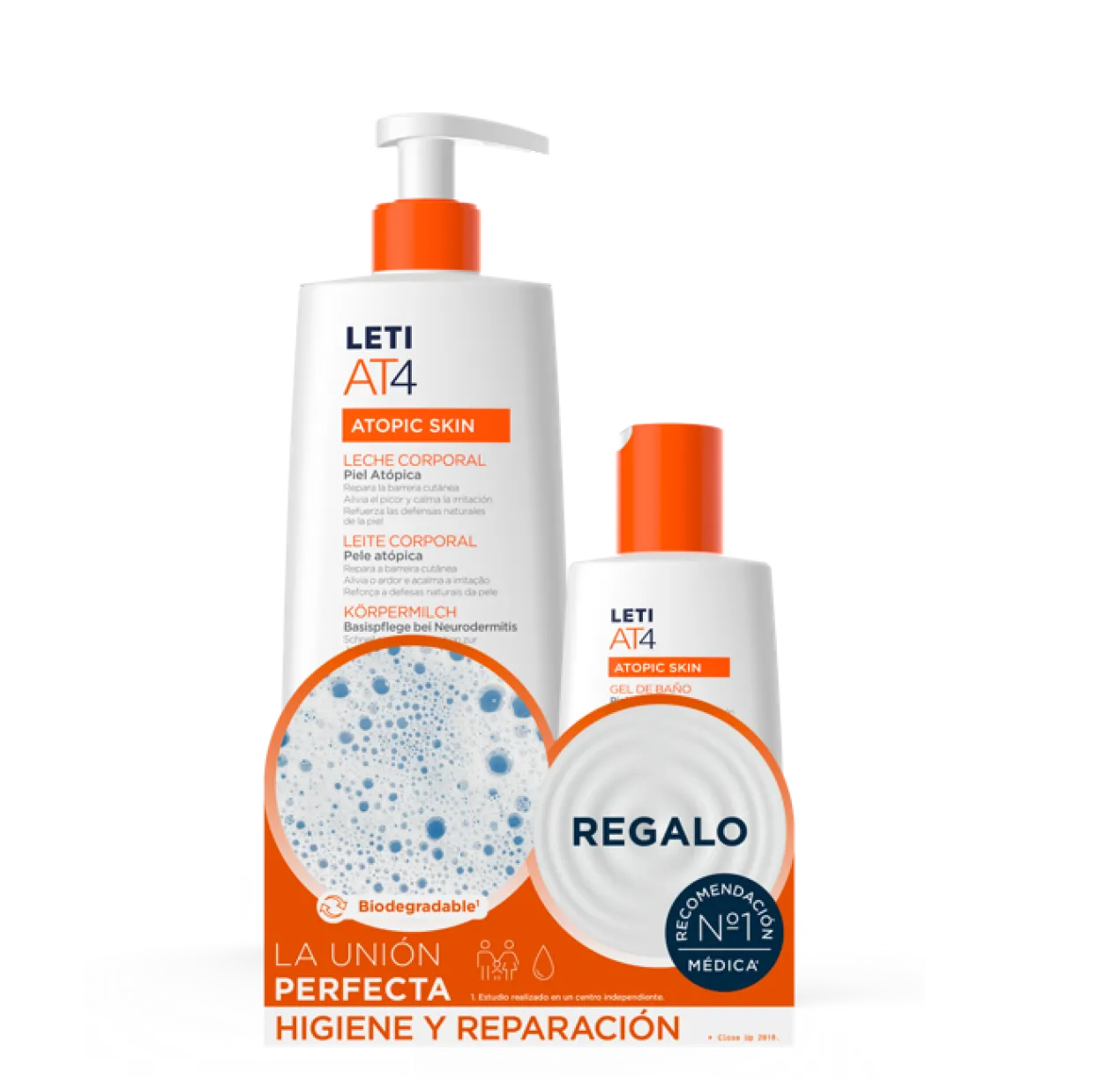 AT4 Lair pour le Corps + Gel cadeau