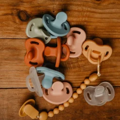 Attache Tétine Perles en Silicone