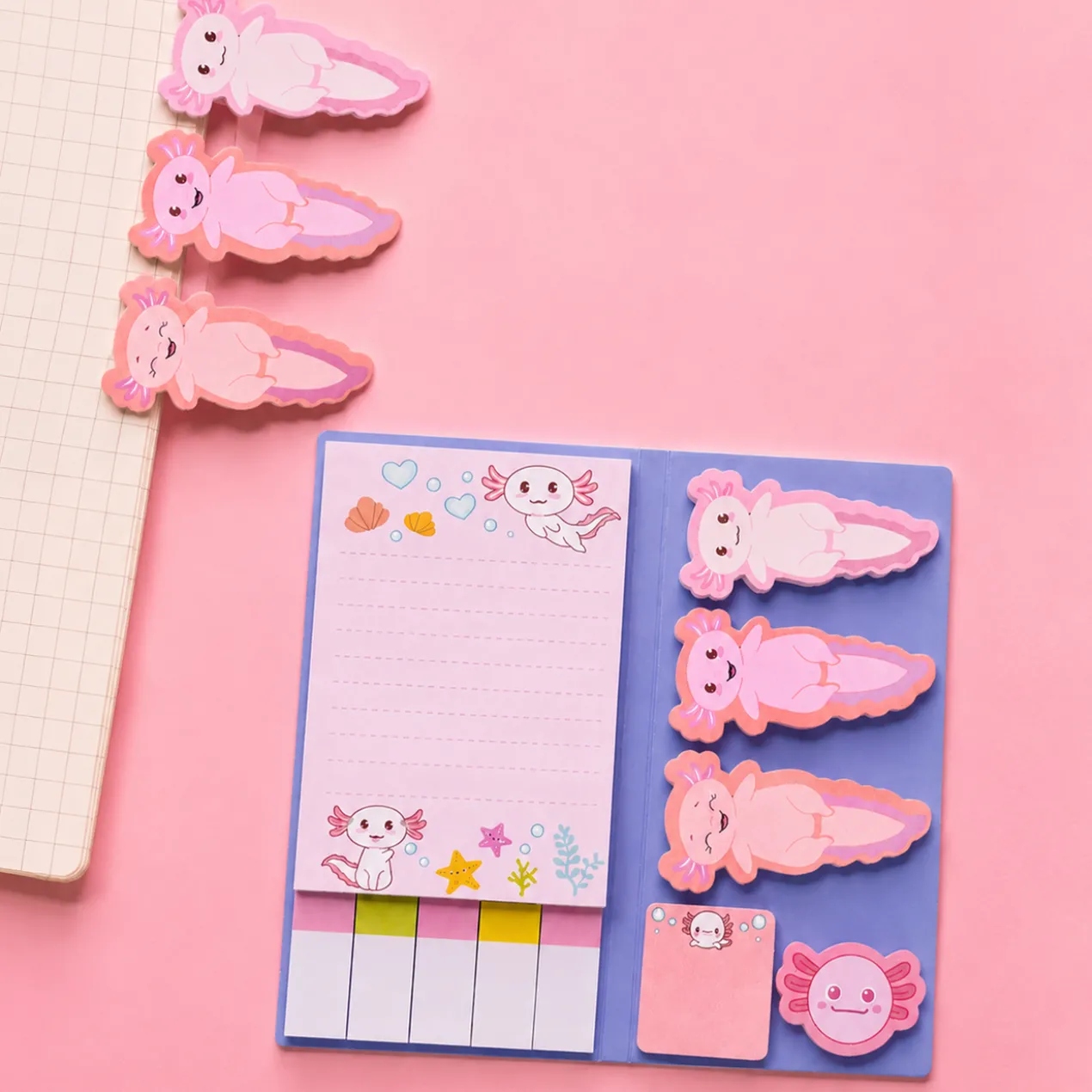 Axo Sticky Notes Carnet de Notes Adhésives