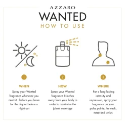 Azzaro Wanted Eau de Toilette Parfum pour Homme