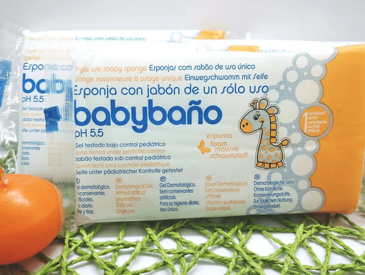 Babybaño Éponge Savonneuse