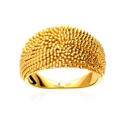 Bague Anat Argent Sterling / Plaqué or 18K