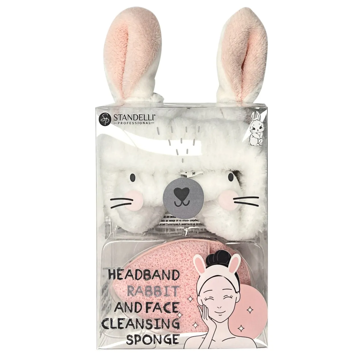 Bandeau Rabbit + Éponge nettoyante