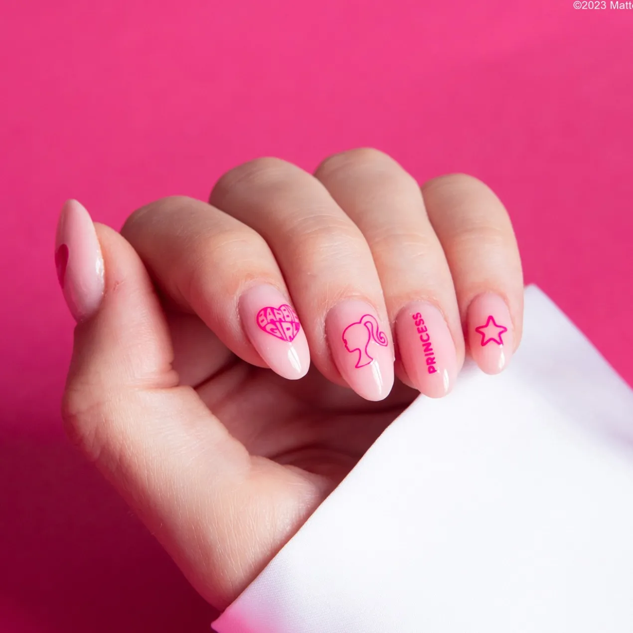 Barbie x Princess Stickers pour ongles