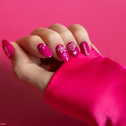 Barbie x Princess Stickers Rouge Pour Ongles
