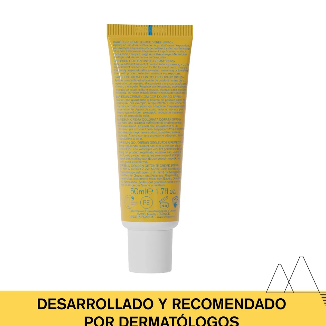 Bariésun Crème SPF50+ Couleur Dorée