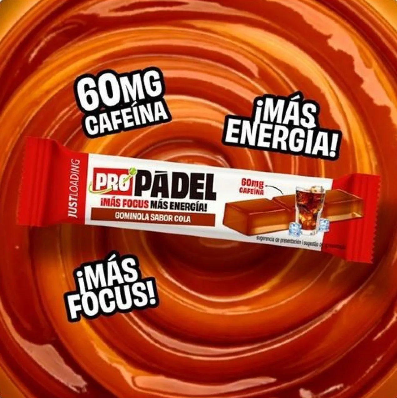 Barre gélifiée Pro Padel saveur cola