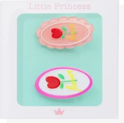 Barrettes Little Princess Fleurs Ovales