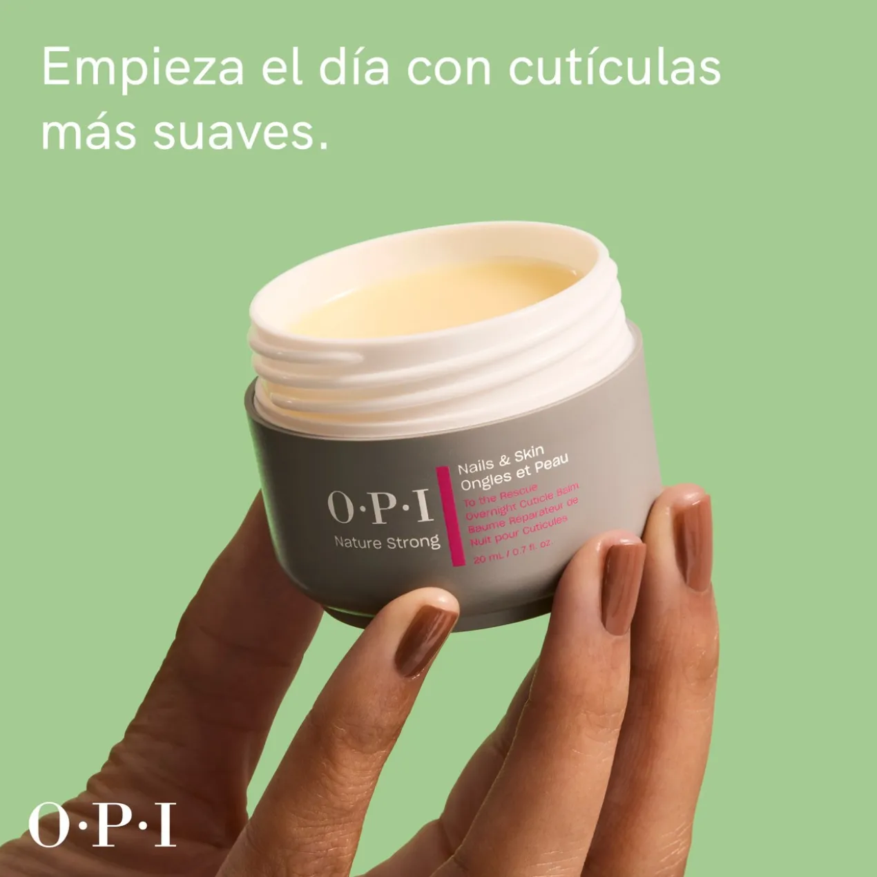Baume de nuit ongles et cuticules Nature Strong