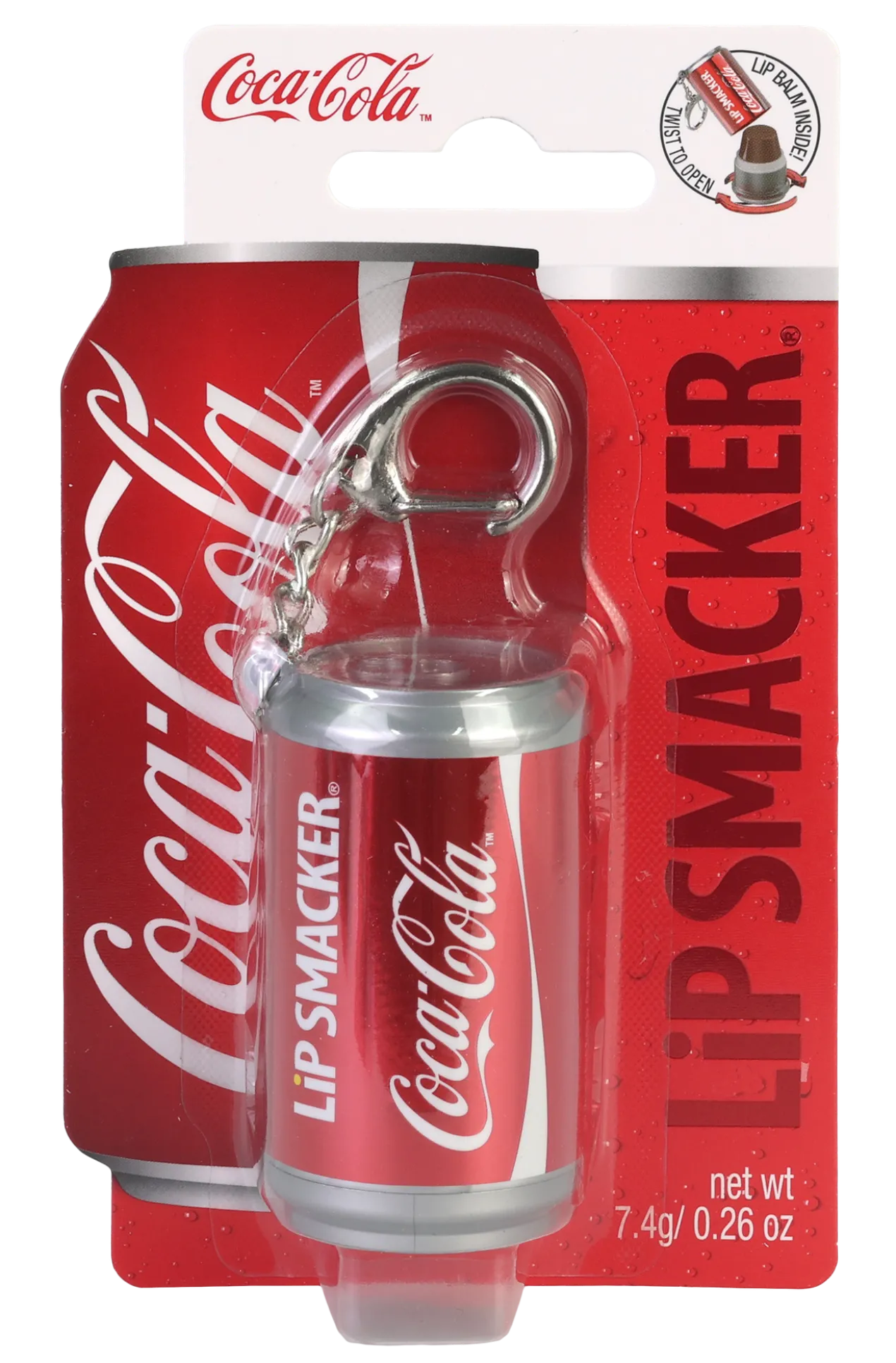 Baume à lèvres + Porte-clés Coca-Cola