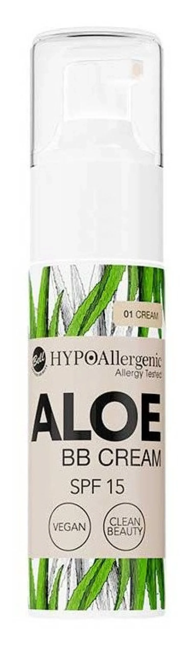 BB Crème Hypoallergénique à l’Aloe SPF15