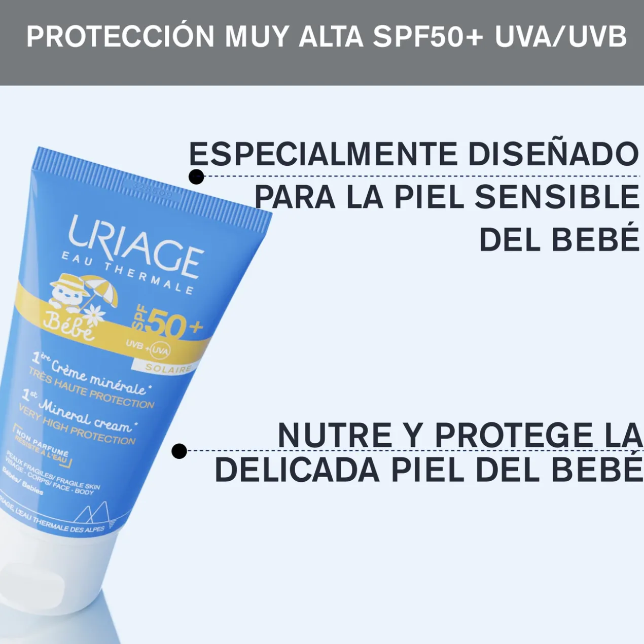 Bébé Crème Minérale SPF50+