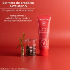 Bee Sun Safe Crème Anti-âge & Anti-taches SPF50 Coloré