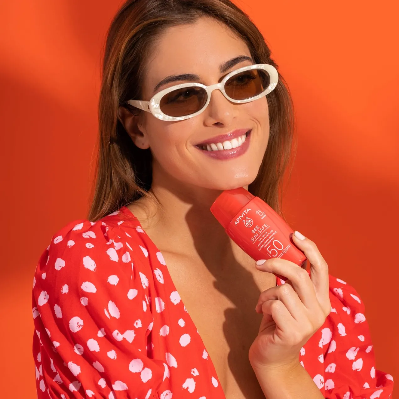 Bee Sun Safe Fluide Visage Invisible Touche Sèche SPF50