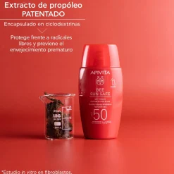 Bee Sun Safe Fluide Visage Invisible Touche Sèche SPF50