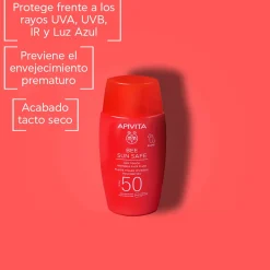 Bee Sun Safe Fluide Visage Invisible Touche Sèche SPF50