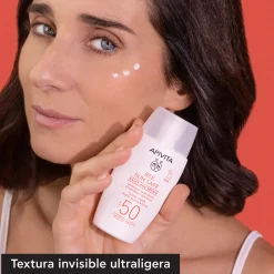 Bee Sun Safe Fluide Visage Réparateur Anti-âge SPF50