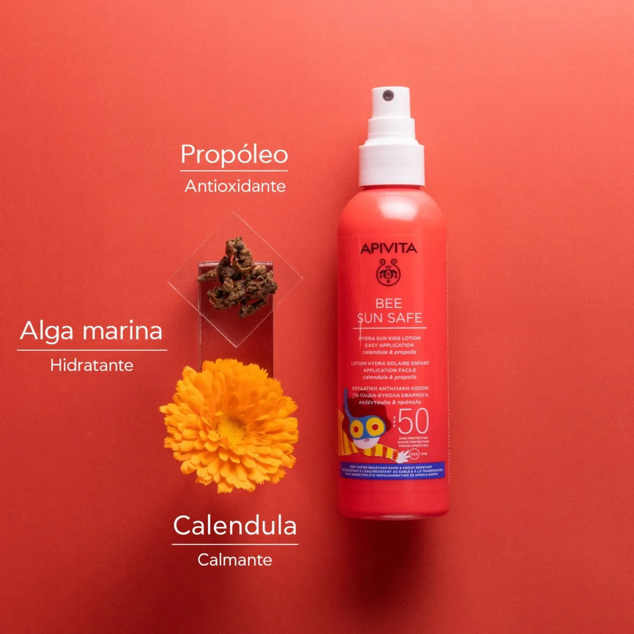 Bee Sun Safe Spray Solaire Enfant Hydratant SPF50
