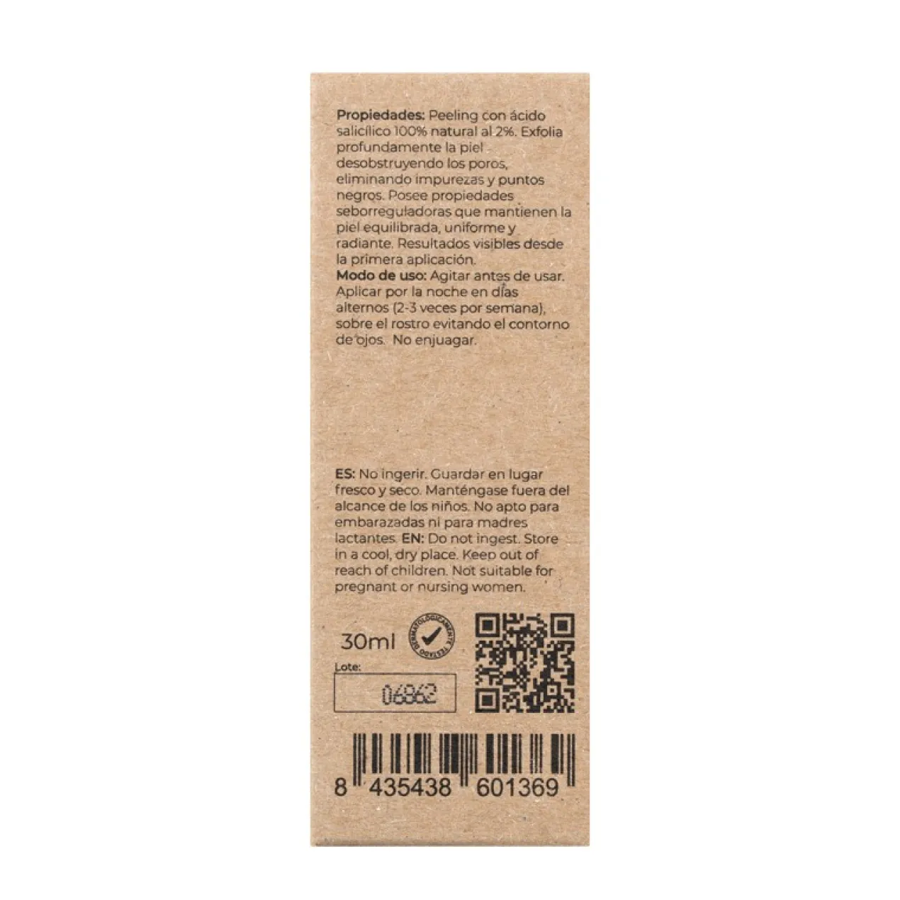 BHA Peeling Visage Acide Salicylique