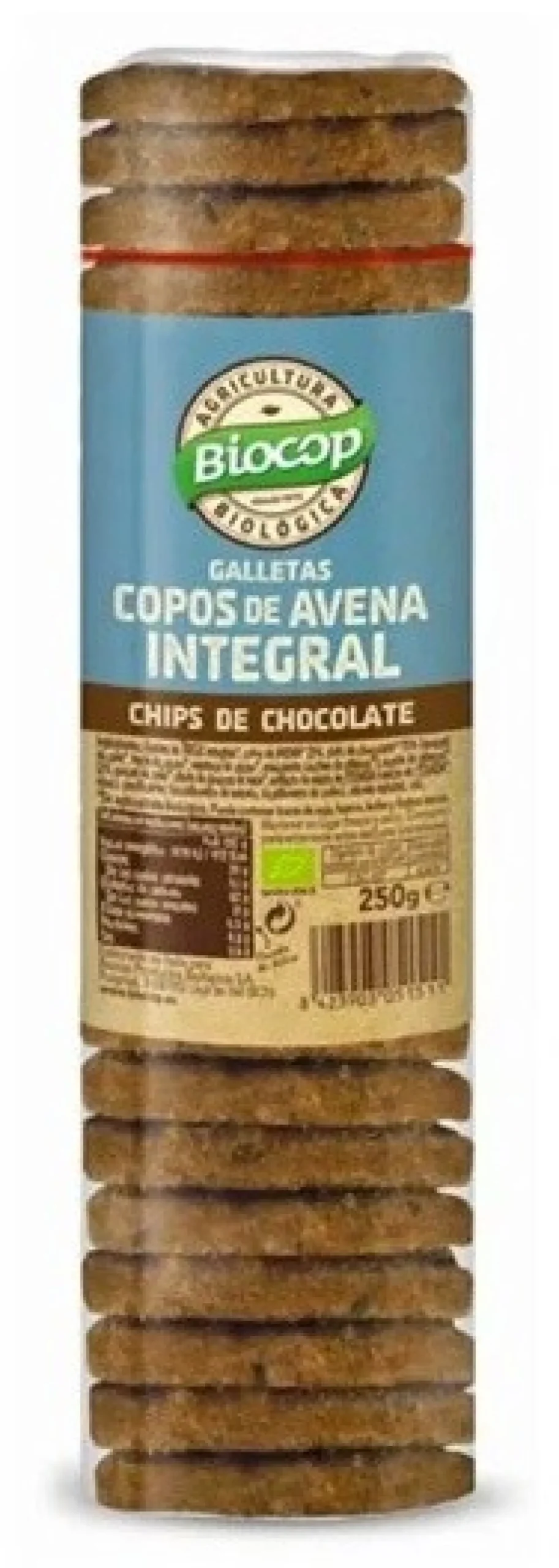 Biscuits aux Flocons d'Avoine Complète et Chocolat