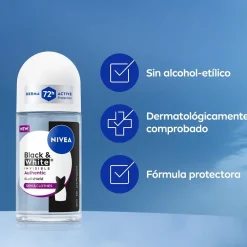 Black & White Authentic Roll-on Déodorant Pour Femme