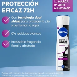 Black & White Authentic Spray Déodorant Pour Femme