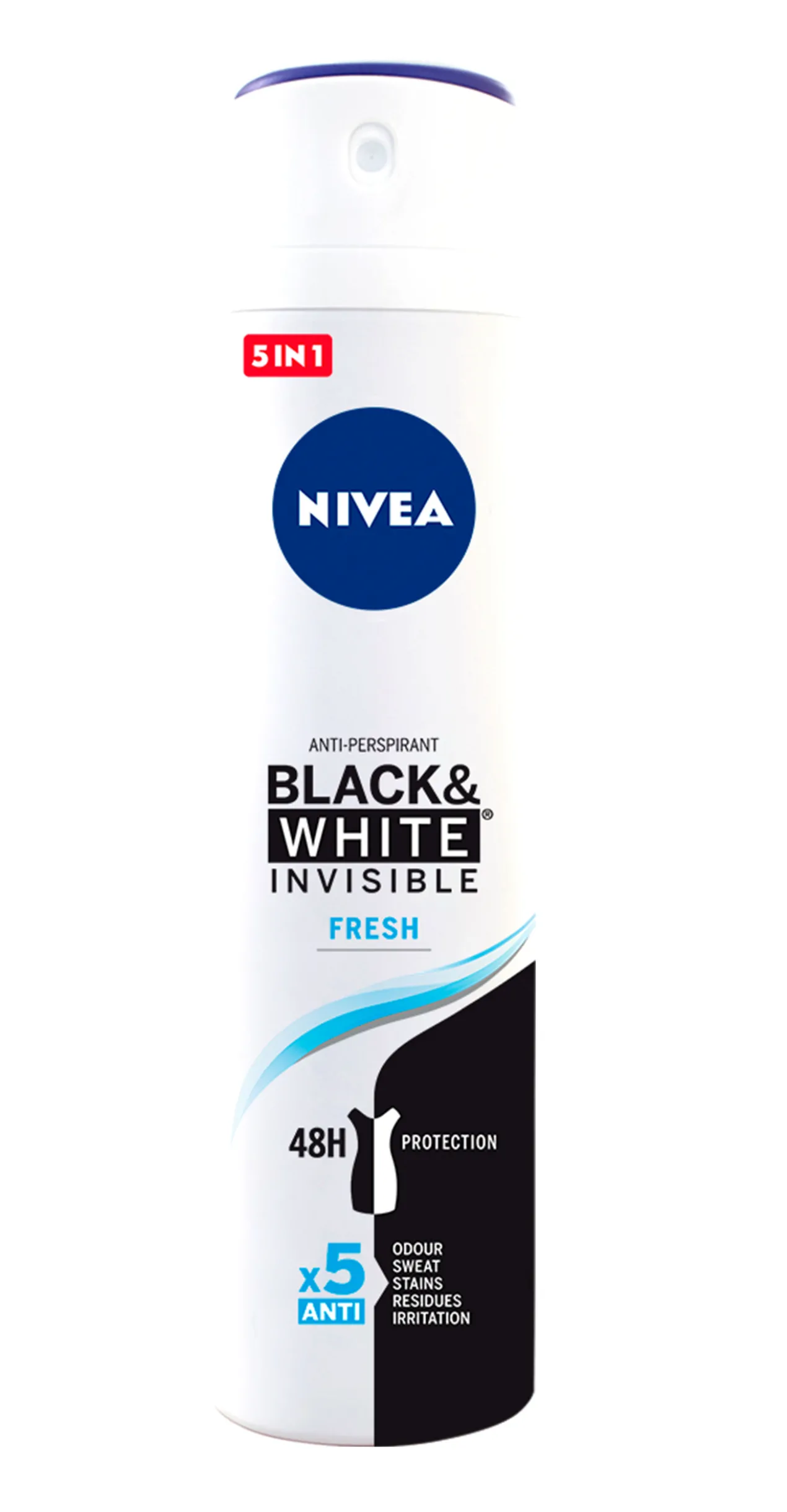 Black & White Invisible Fresh Déodorant en Spray