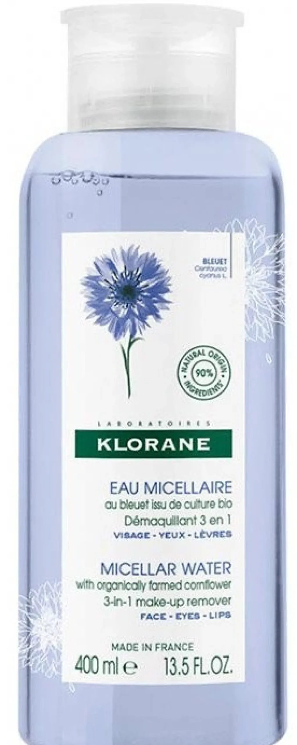 Bleuet Eau Micellaire Démaquillante