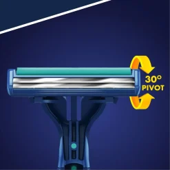 Blue II Plus Slalom Rasoirs Jetables