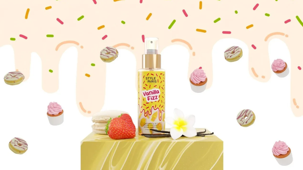 Body Mist Vanilla Fizz