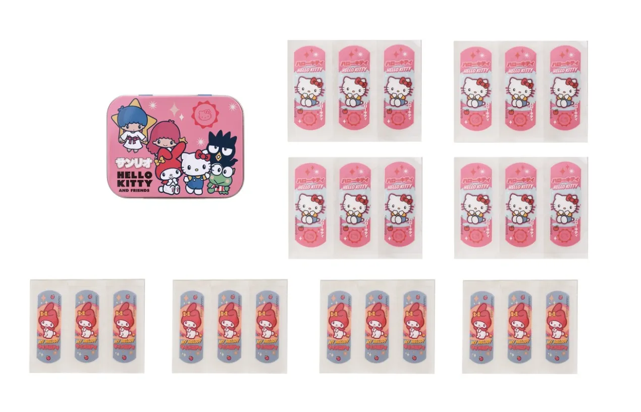 Boîte de Pansements Enfant Hello Kitty and Friends